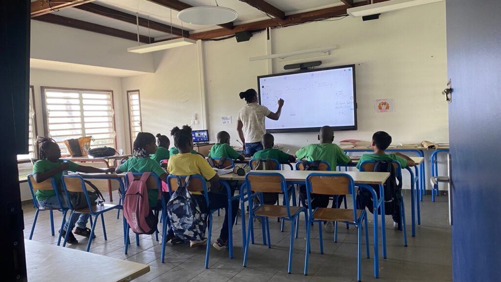 Whiteboard Ninja en classe